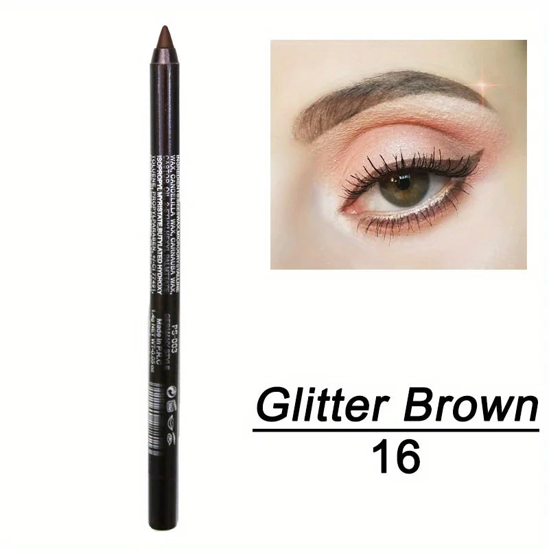 🌈 Wischfester Eyeliner mit hohem Glanz ✨ Wasserfest und kräftige Farben, die den ganzen Tag halten!