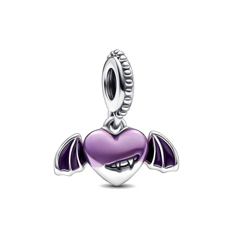 ✨ 925 Silver Halloween Charms – Pumpkin, Witch, Doll, Bone, Mummy & Candy | Pandora-Style Bracelet Compatible