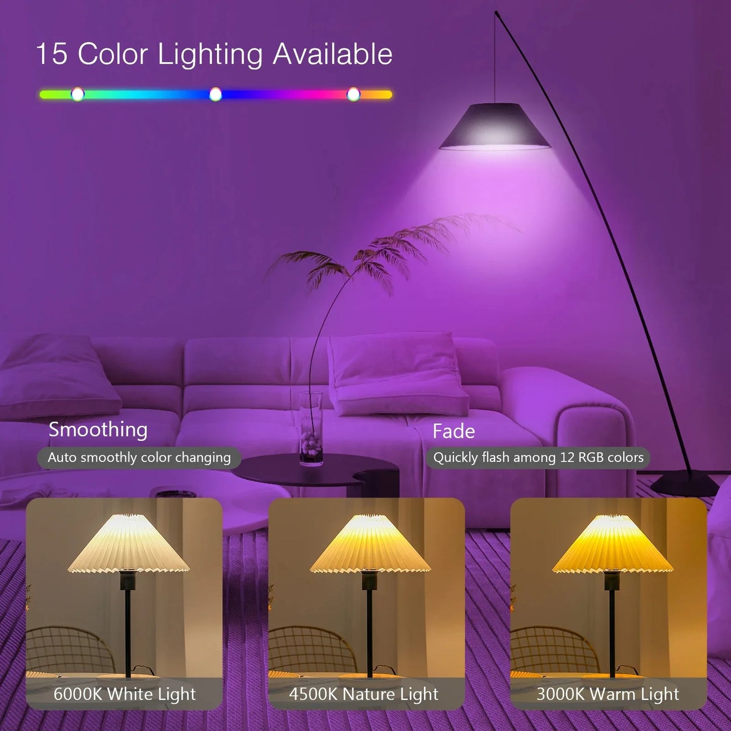 Glow Anywhere™ – Cordless Rechargeable Remote-Controlled LED Bulb