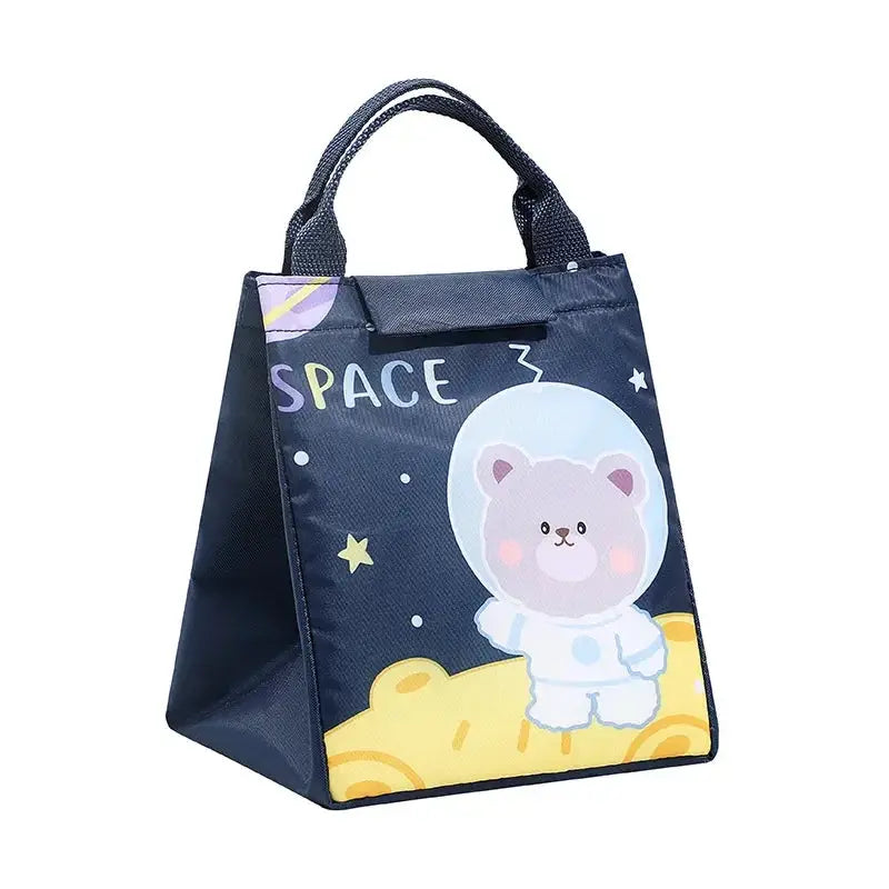 🍱🧸🎒 Kids Cartoon Insulated Lunch Bag – Portable Thermal Cooler Bento Pouch! Appletree Kids Store