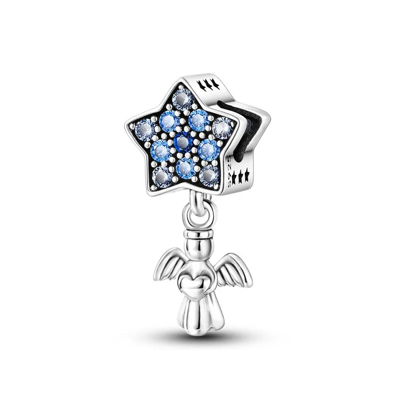 ✨ 925 Sterling Silver Halloween Charms – 🧙♀️ Witch, 💀 Skeleton, 👻 Ghost & 🎃 Pumpkin | Pandora-Style Bracelet Compatible