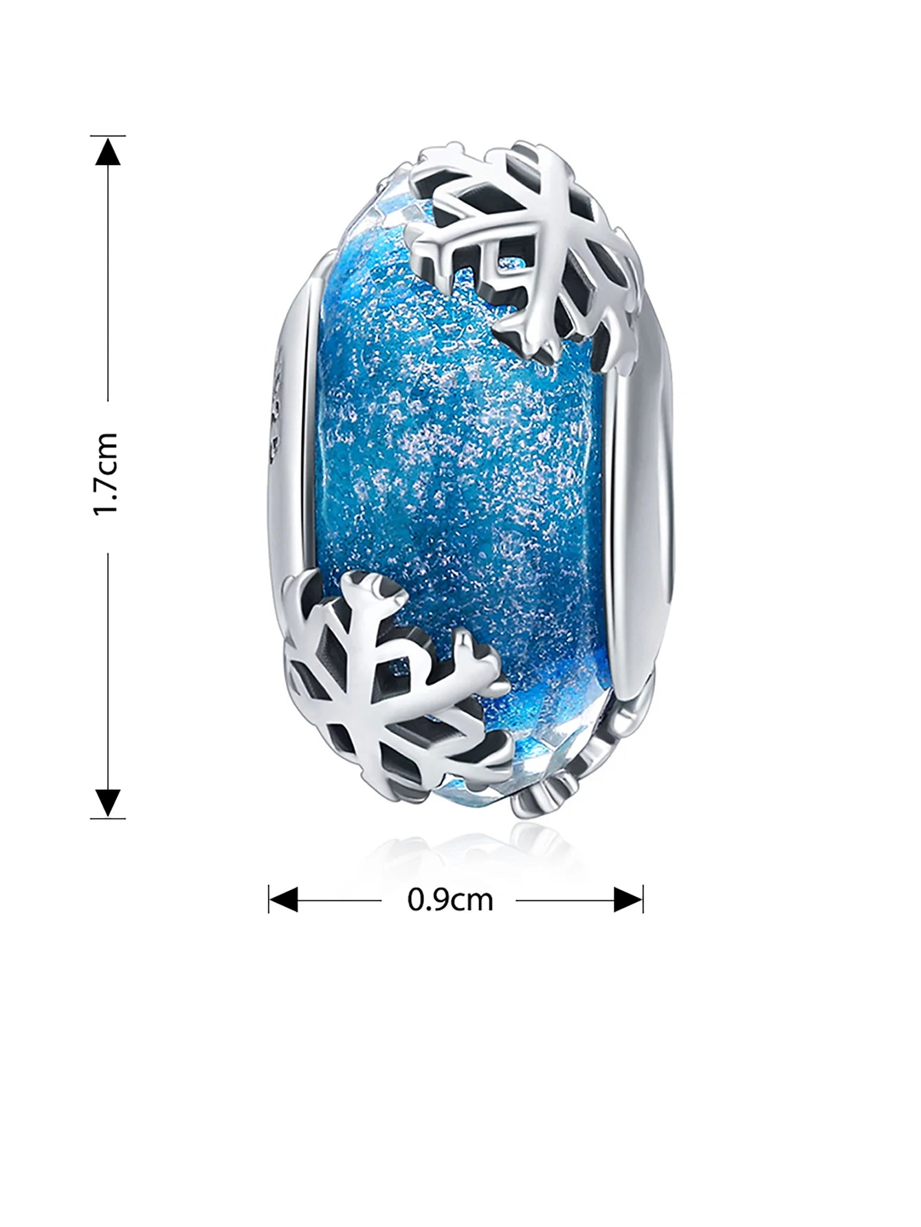 ✨ 925 Silver Winter Charms – ❄️ Snowflake & 🦋 Butterfly | Pandora-Style Bracelet Compatible