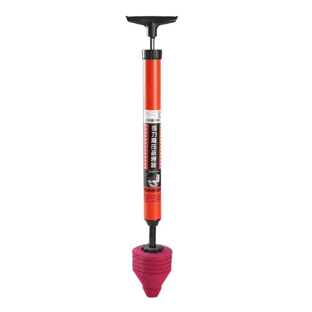 🚽 High Pressure Pneumatic Toilet Plunger – Powerful, Reusable ABS Handle with 120 PSI Air Pressure