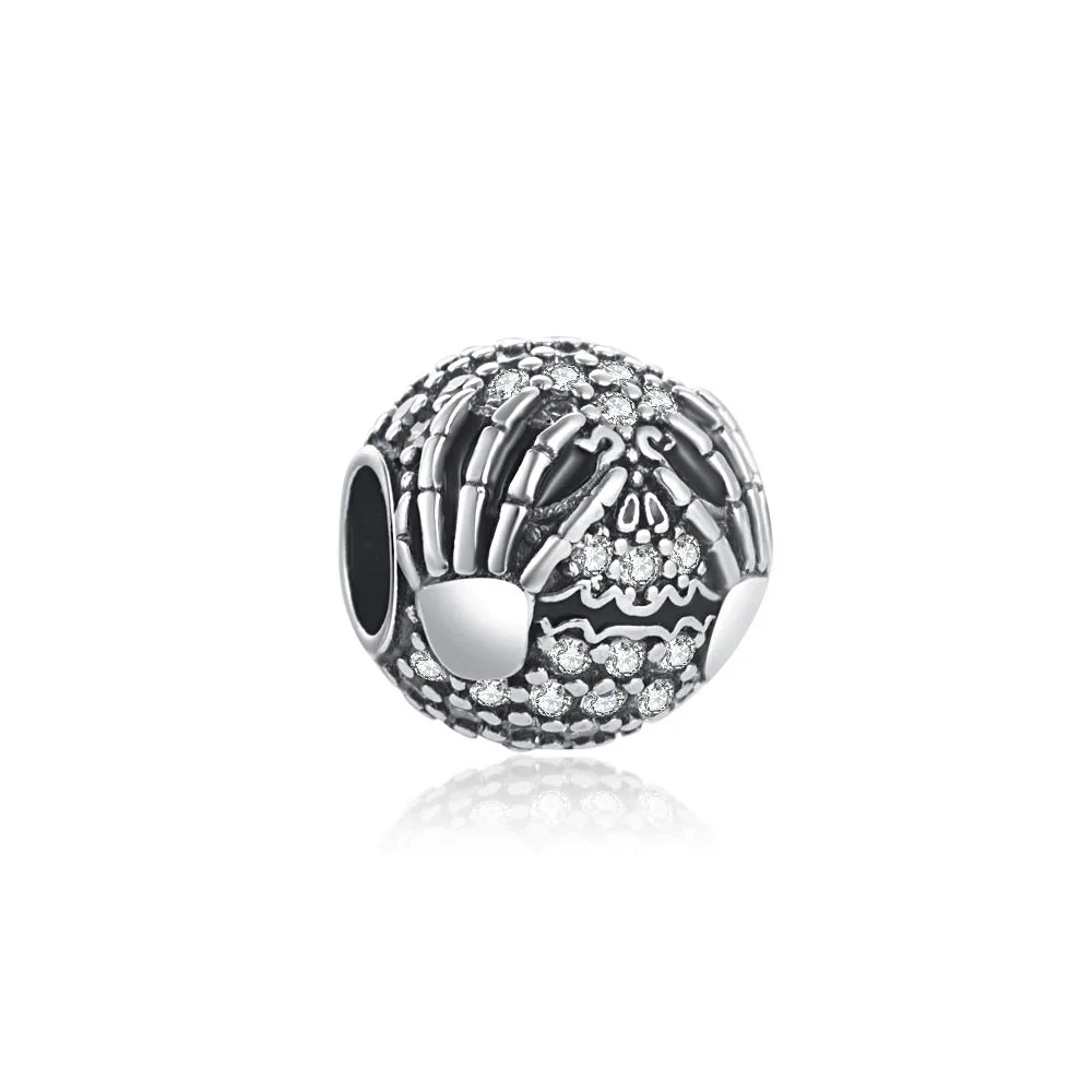 ✨ 925 Silver Halloween Charms – Pumpkin, Witch, Doll, Bone, Mummy & Candy | Pandora-Style Bracelet Compatible