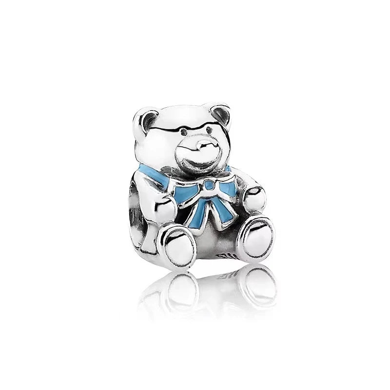 ✨ 925 Silver Steampunk Charms – 🐼 Panda Bear | Pandora-Style Bracelet Compatible