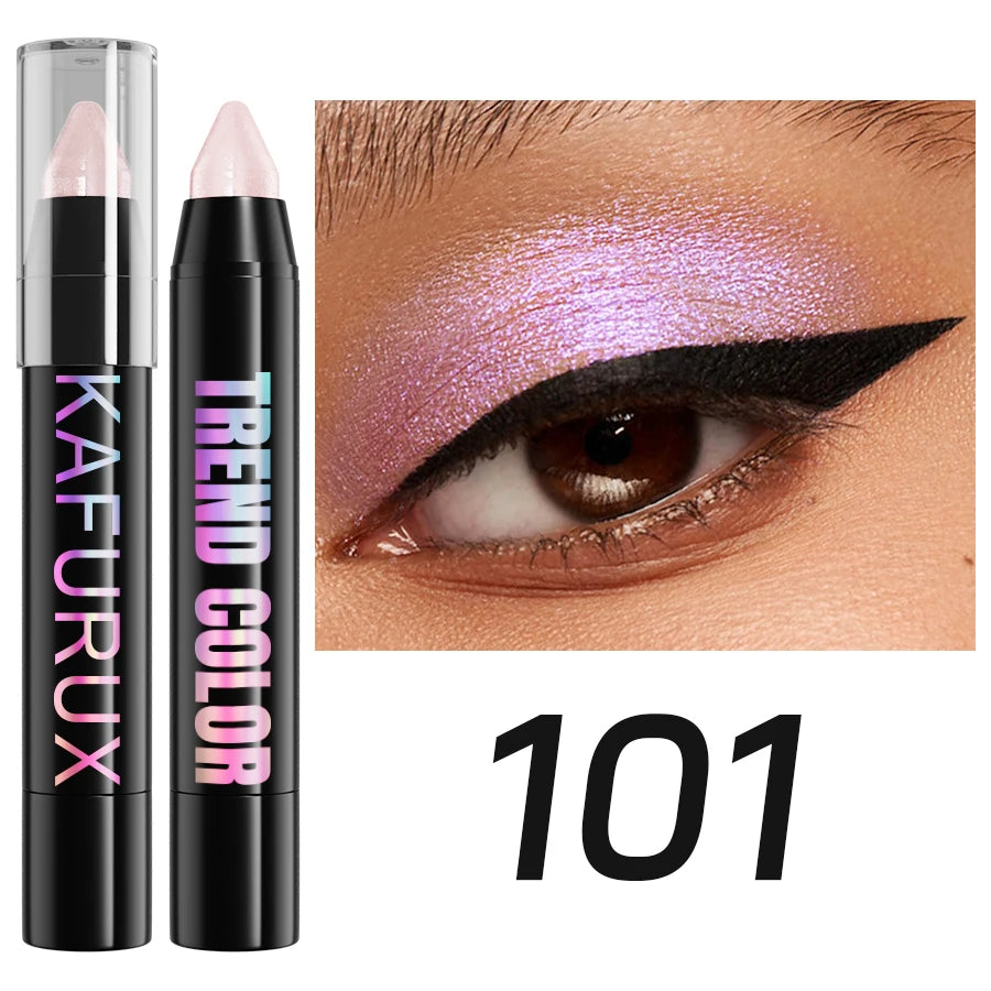 🌈✨ 24-in-1-Lidschatten mit Perlglanzeffekt und Eyeliner-Stift 💫 – Ihr All-in-One-Zauberstab für die Augen!