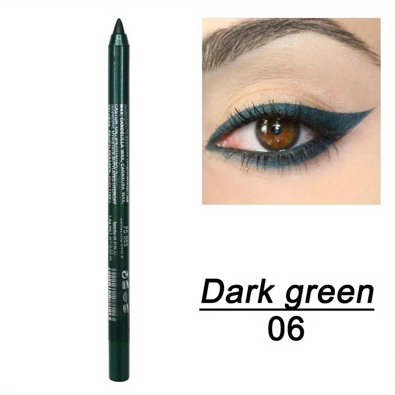 🌈 Wischfester Eyeliner mit hohem Glanz ✨ Wasserfest und kräftige Farben, die den ganzen Tag halten!