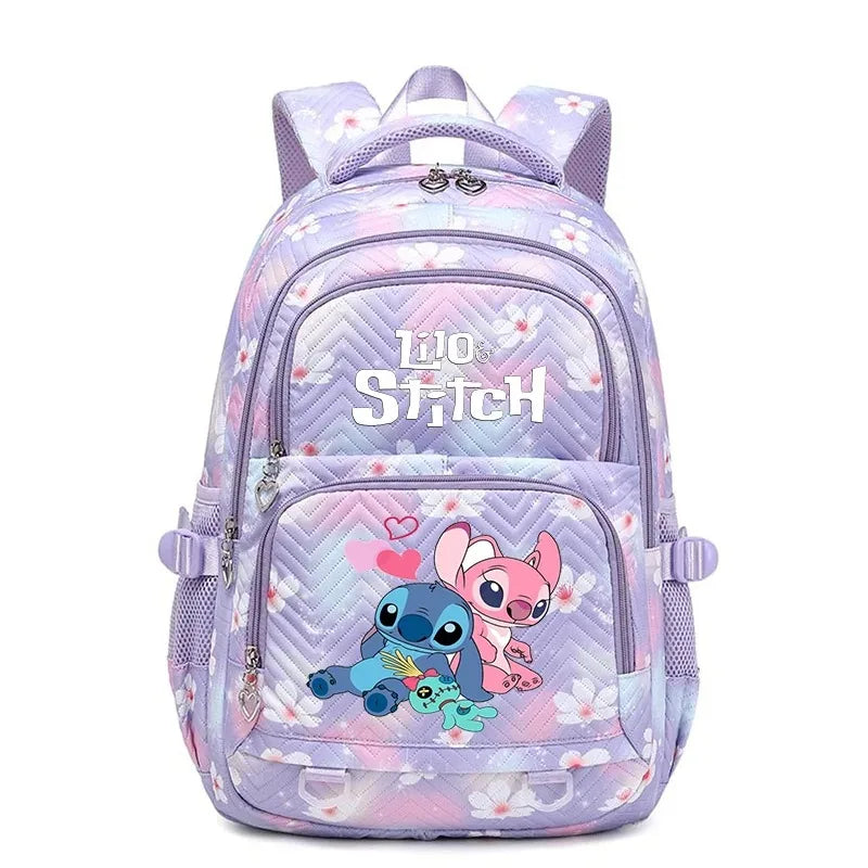 Lilo Stitch Large Capacity Backpack – Lightweight Daypack for School, Travel & Casual Use