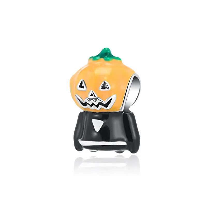 ✨ 925 Silver Halloween Charms – Pumpkin, Witch, Doll, Bone, Mummy & Candy | Pandora-Style Bracelet Compatible