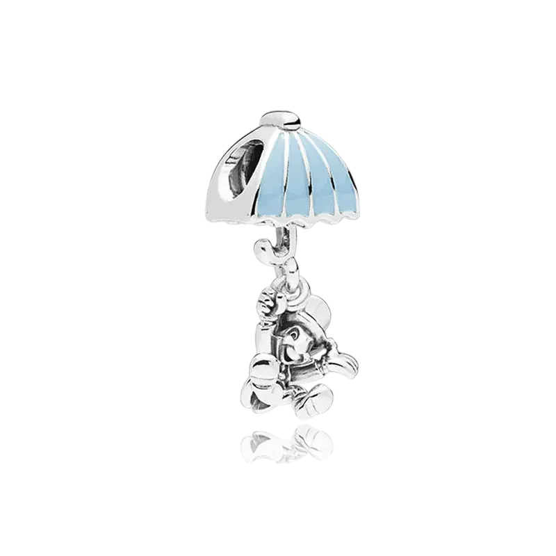 ✨ Miniso Disney Charms – Mickey, Minnie, Marie Cat & Stitch | Pandora-Style Bracelet Compatible