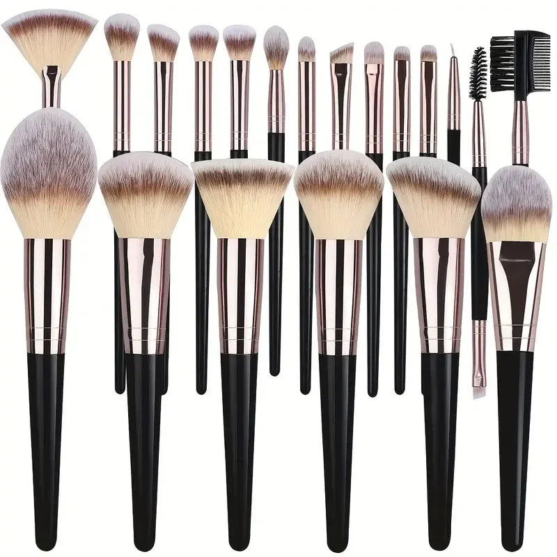 💄✨ Professional 3/20PCS Makeup Brushes Set – Soft & Fluffy Beauty Tools