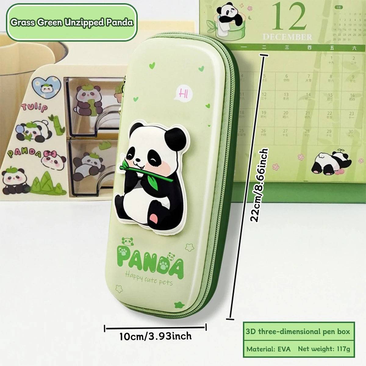 Kawaii Capybara 3D Pencil Case – Cute Large Capacity EVA Stationery Box