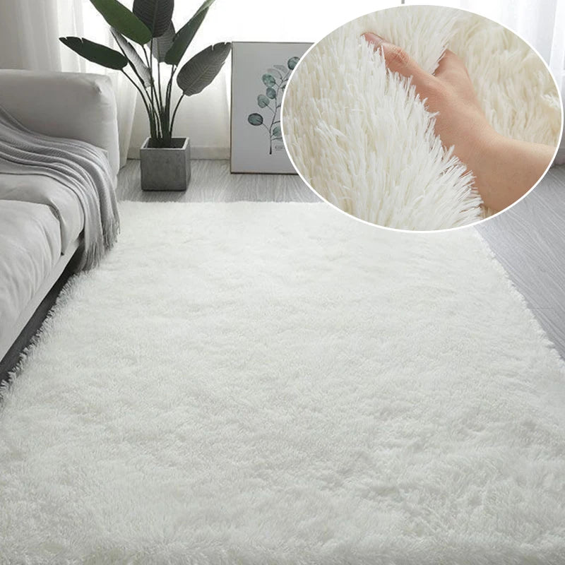 RainbowCloud Plush Rug – Ultra-Soft, Vibrant & Cozy Home Comfort