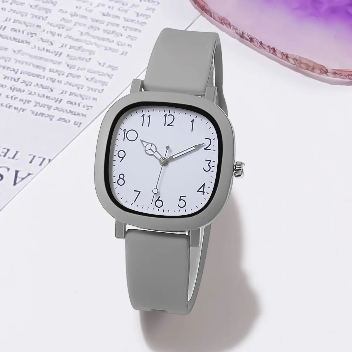 🐻 Fashion Brand Bear Women’s Quartz Watch – 2024 Casual Jelly Silicone Style