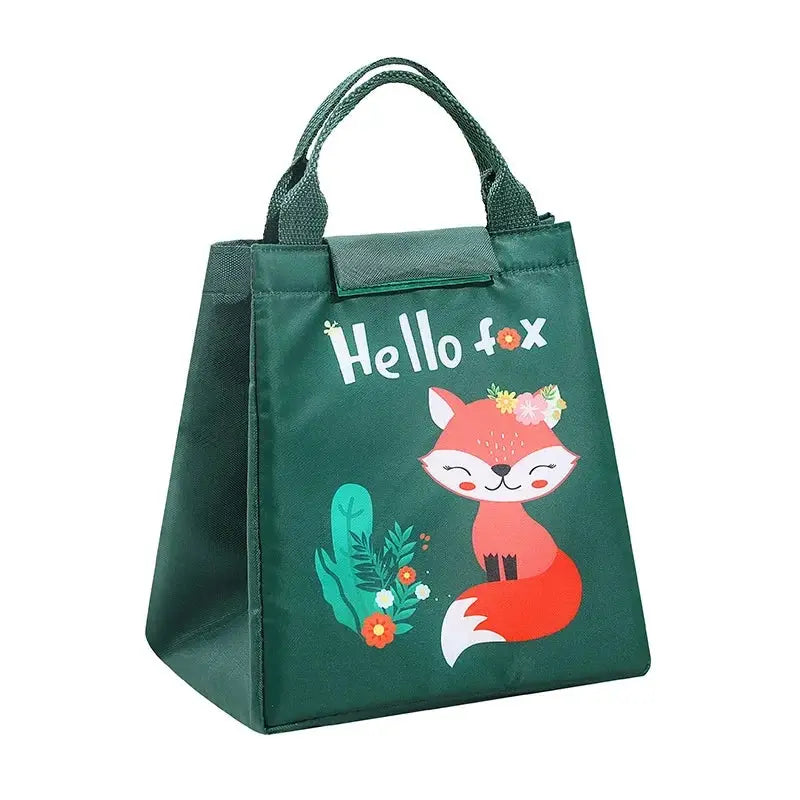 🍱🧸🎒 Kids Cartoon Insulated Lunch Bag – Portable Thermal Cooler Bento Pouch! Appletree Kids Store