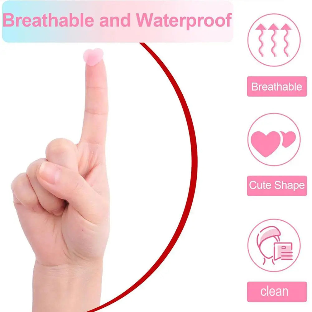 ✨ Acne Pimple Patches – 360pcs/180pcs, Circle, Star & Heart Shapes – Clear Skin Healing Patch