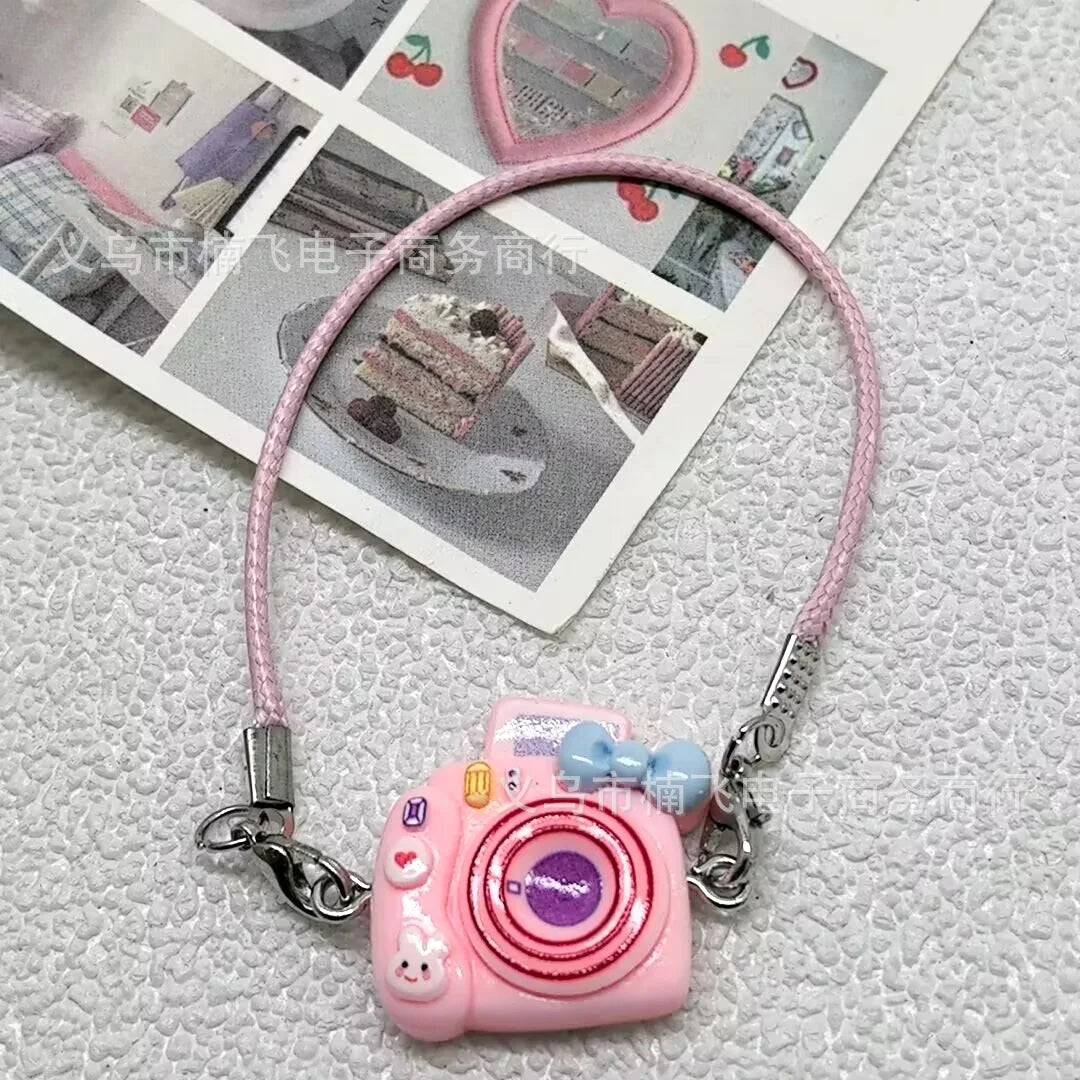 Mini Resin Flocking 3D Bichon Frise Dog Pendant Charm – for 15cm & 17cm Labubu Dolls