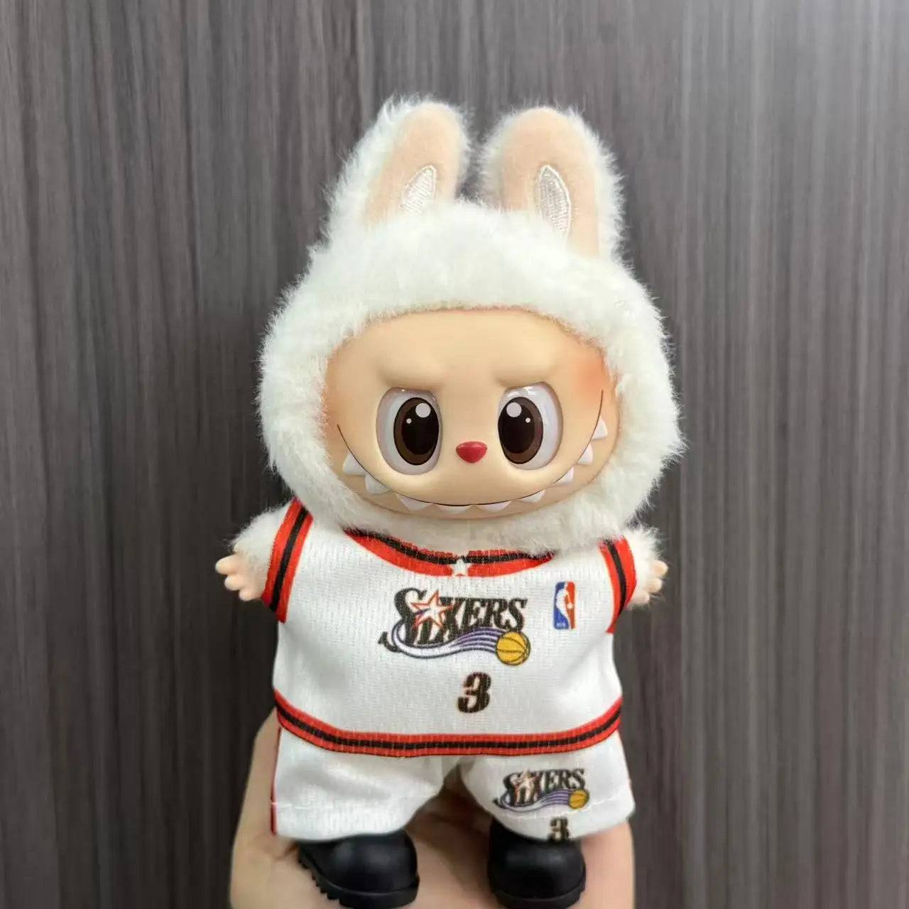 Labubu Anime Sports Jersey – Clothes for 15/17cm V1 & V2 Dolls