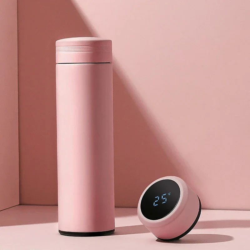 🧊 500ML Smart Temperature Display Thermos Bottle – Premium Stainless Steel Vacuum Insulated Flask