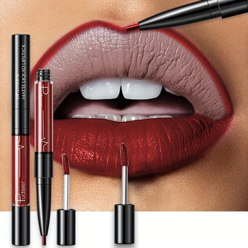 Ultra-Precise Waterproof Lip Liner – Perfect Lip Contour All Day 💄