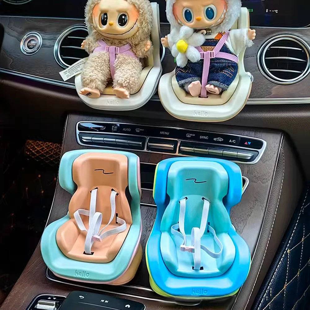 Labubu Car Seat Air Vent Decoration – Cute Second Gen Storage Accessory & Gift