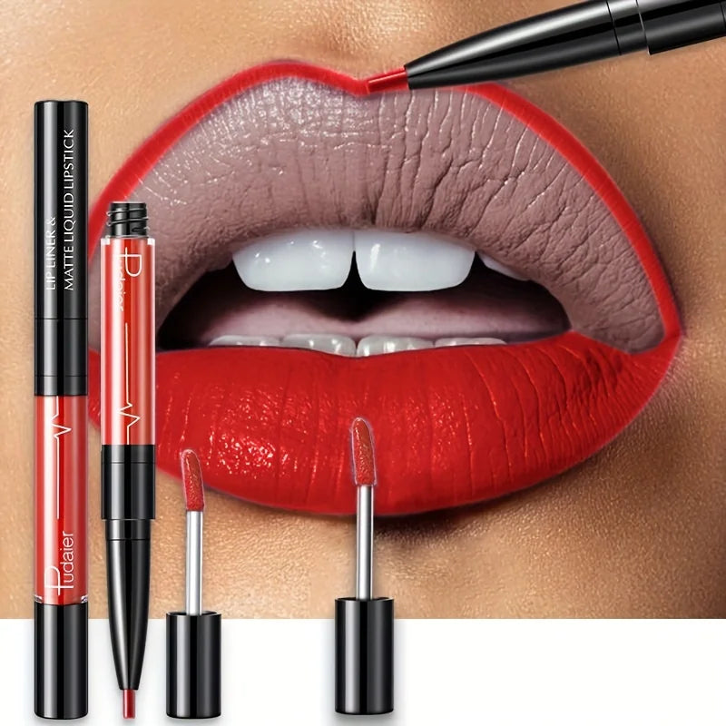 Ultra-Precise Waterproof Lip Liner – Perfect Lip Contour All Day 💄