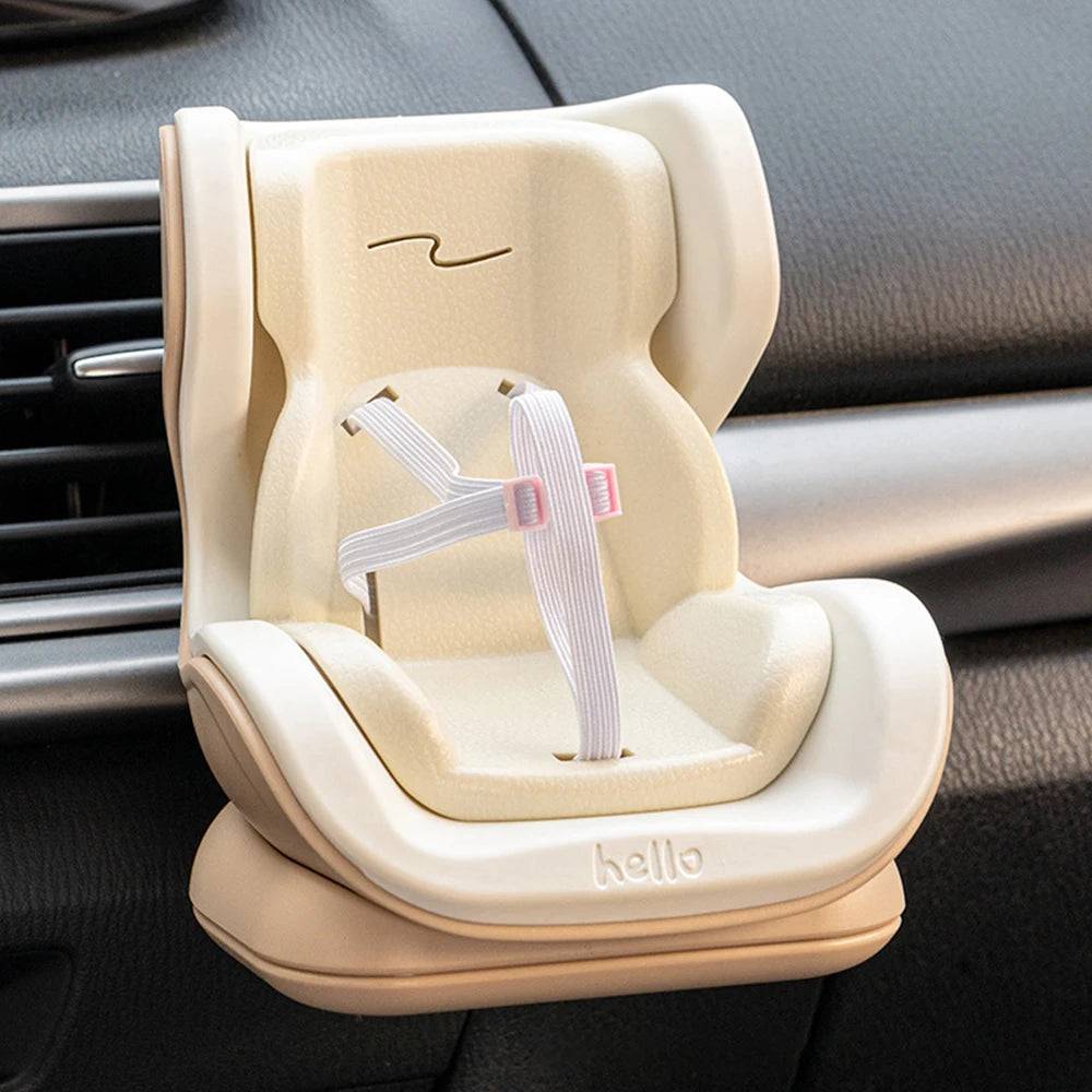 Labubu Car Seat Air Vent Decoration – Cute Second Gen Storage Accessory & Gift