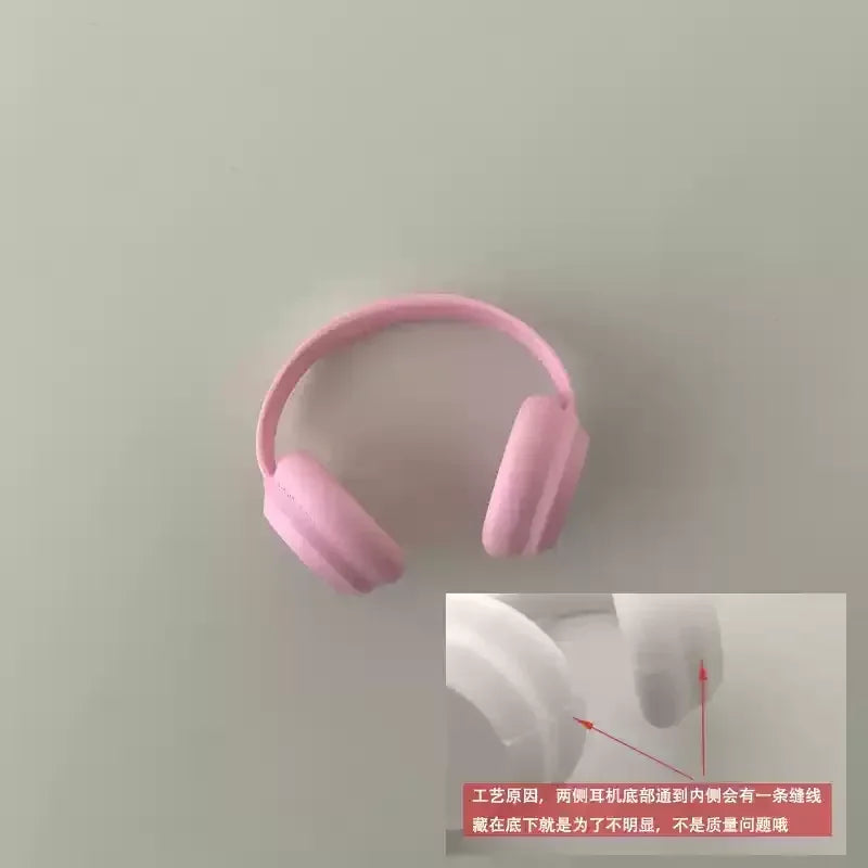 17cm Labubu Fashion Earphone Accessories – 10cm Cotton Doll Earphones in Macaron Colors