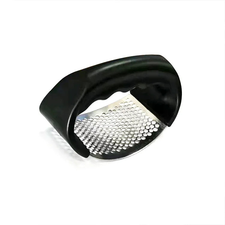 Stainless Steel Garlic Press – Manual Crusher & Mincer for Kitchen Use