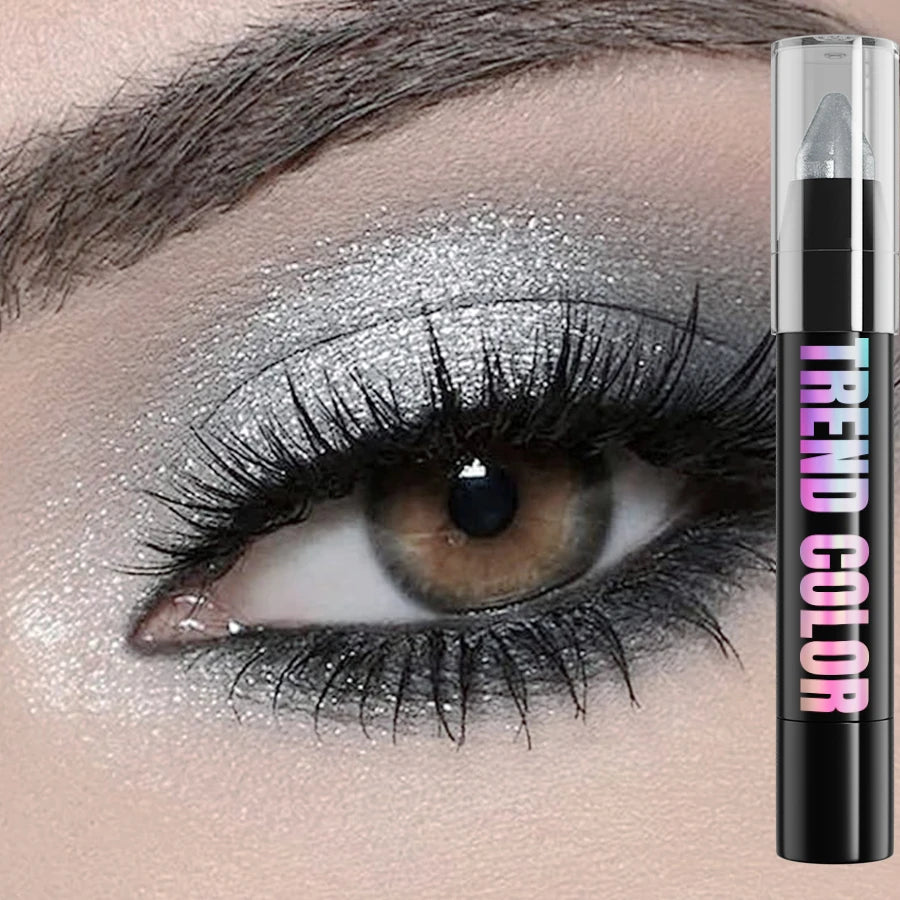 🌈✨ 24-in-1-Lidschatten mit Perlglanzeffekt und Eyeliner-Stift 💫 – Ihr All-in-One-Zauberstab für die Augen!