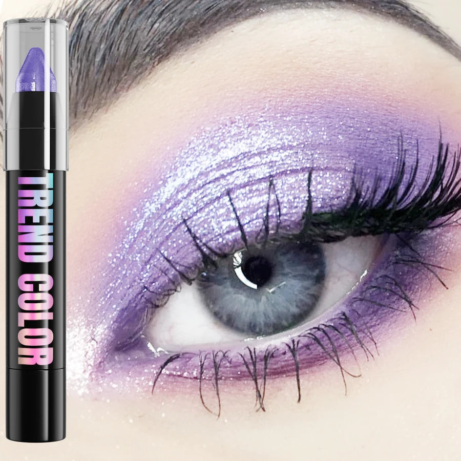 🌈✨ 24-in-1-Lidschatten mit Perlglanzeffekt und Eyeliner-Stift 💫 – Ihr All-in-One-Zauberstab für die Augen!