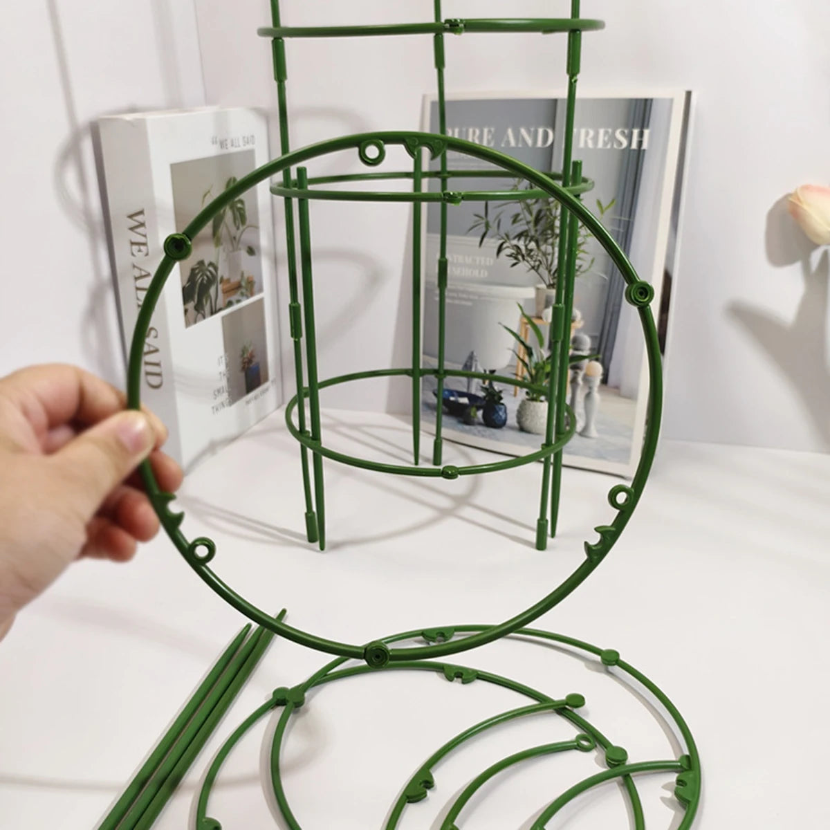 No-Fuss Plant Supports – Simple, Sturdy Garden Stability