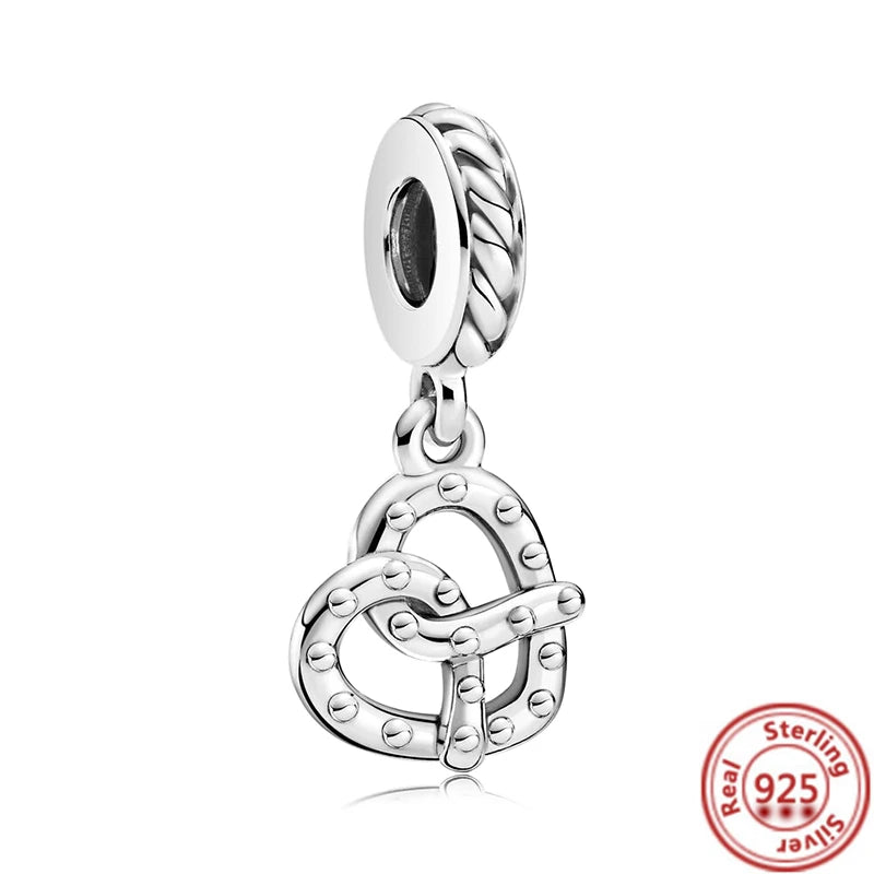 ✨ 925 Silver Winter Charms – ❄️ Snowflake, 🌸 Pansy Flower & 🦋 Blue Butterfly | Pandora-Style Bracelet Compatible
