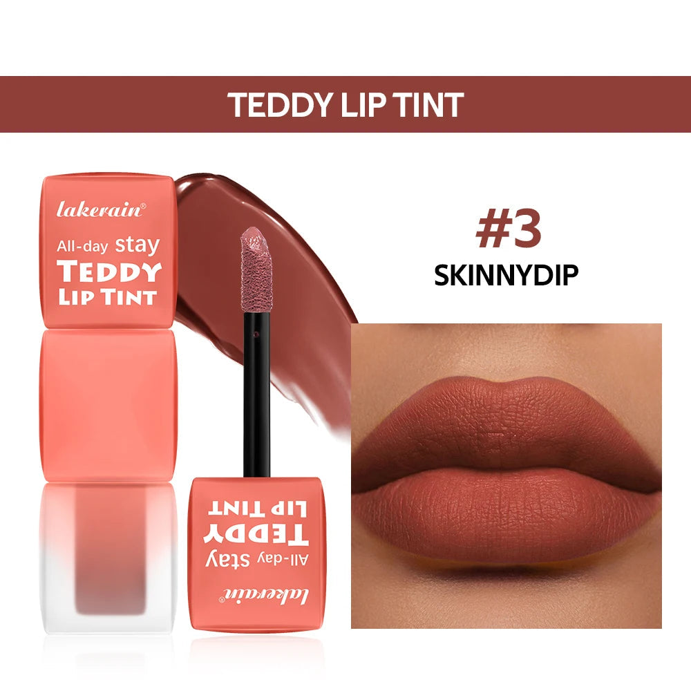 Teddy Tint PlushKiss – All-Day Velvet Lip Glam Lakerain Makeup Store