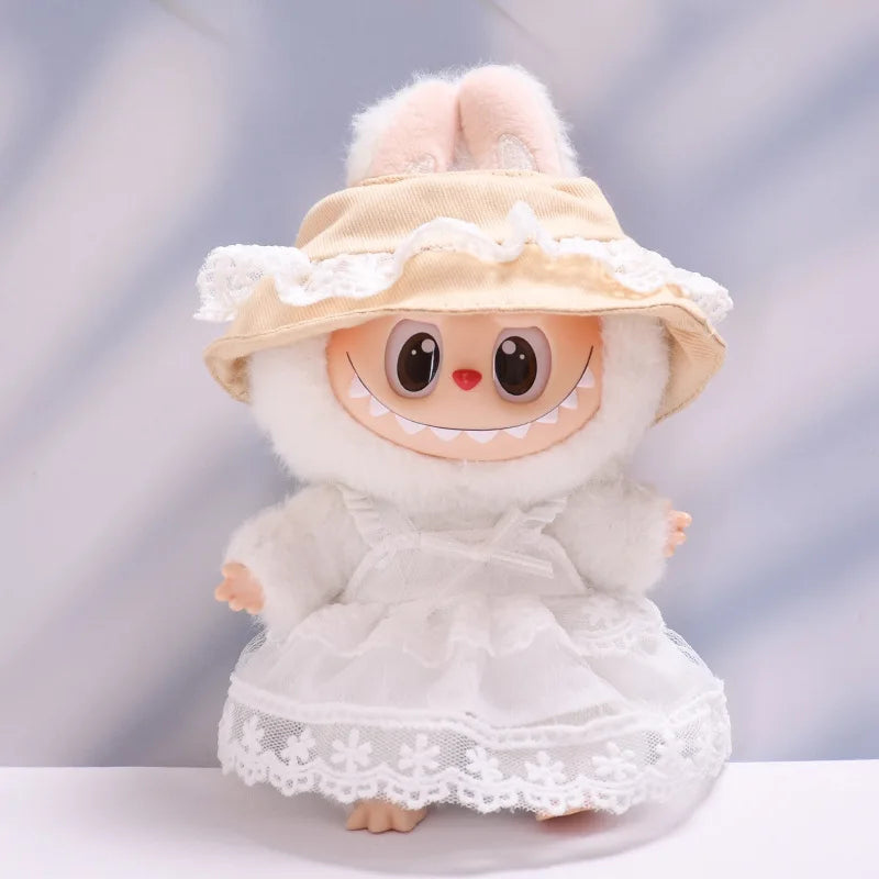 Labubu Spring Summer Dress – Fashion Clothes for 17cm Labubu Dolls