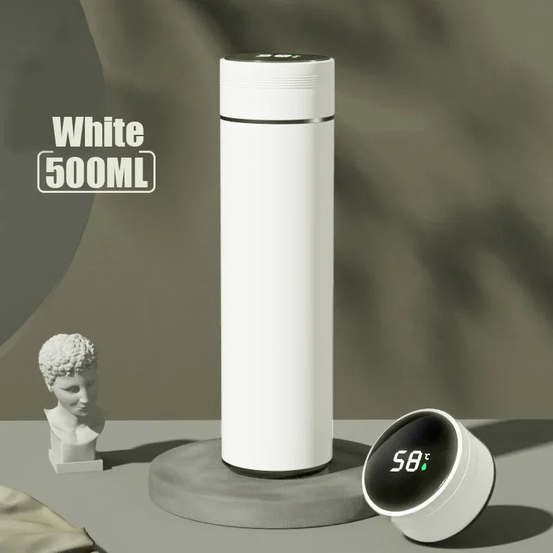 🧊 500ML Smart Temperature Display Thermos Bottle – Premium Stainless Steel Vacuum Insulated Flask