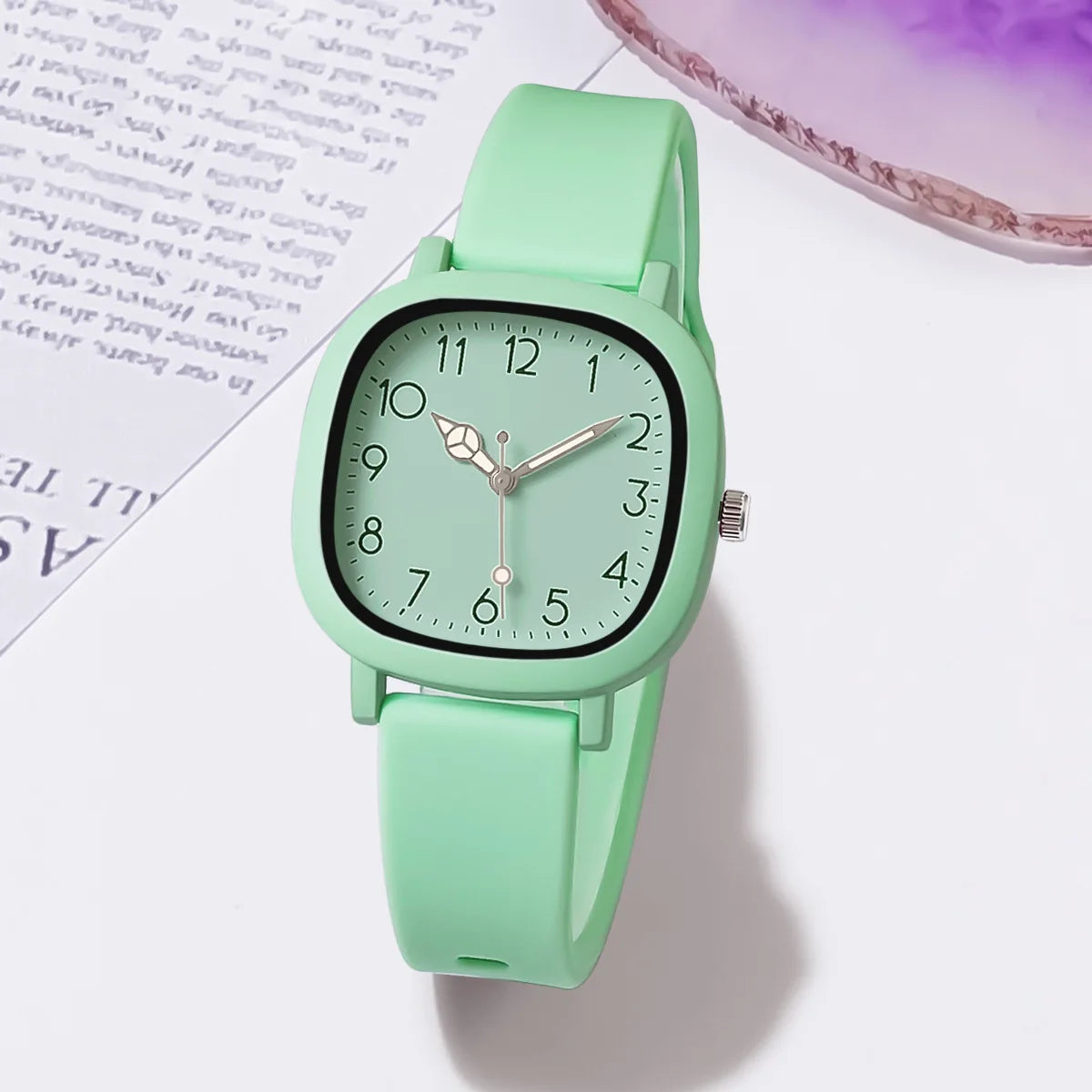 🐻 Fashion Brand Bear Women’s Quartz Watch – 2024 Casual Jelly Silicone Style