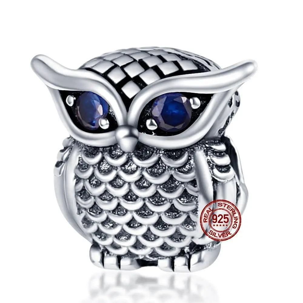 ✨ 925 Silver Ocean Charms – 🐙 Octopus, 🐢 Sea Turtle, 🐬 Dolphin & 💧 Blue Zircon | Pandora-Style Bracelet Compatible