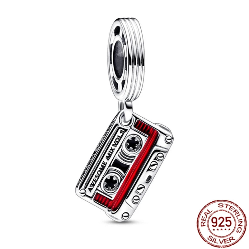 ✨ 925 Silver Marvel Charms – 🕷️ Deadpool & 🐺 Wolverine | Pandora-Style Bracelet Compatible