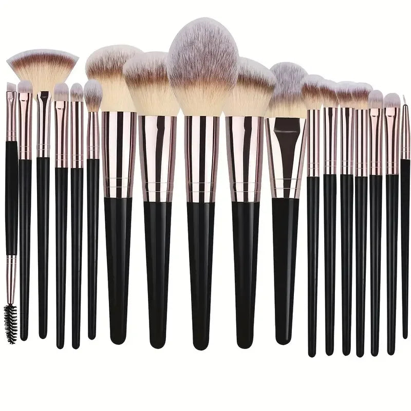 💄✨ Professional 3/20PCS Makeup Brushes Set – Soft & Fluffy Beauty Tools