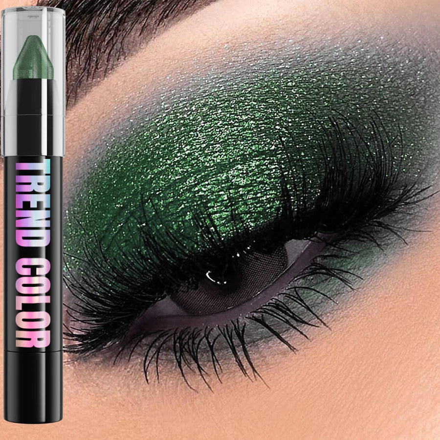🌈✨ 24-in-1-Lidschatten mit Perlglanzeffekt und Eyeliner-Stift 💫 – Ihr All-in-One-Zauberstab für die Augen!