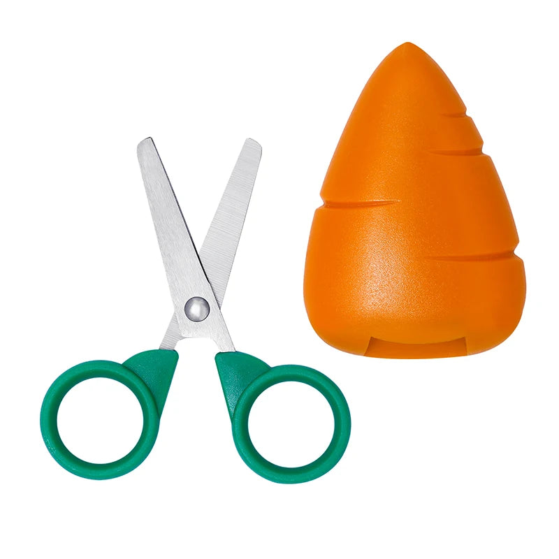 📏✂️🍉 Fruit-Shaped Kids Safety Scissors – Fun & Safe for DIY Crafts!