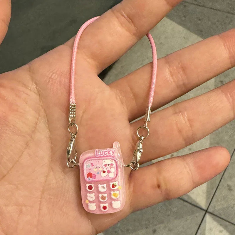 Cute Labubu Cartoon Pendant – Mini Toy Doll Phone Accessory 15–17cm