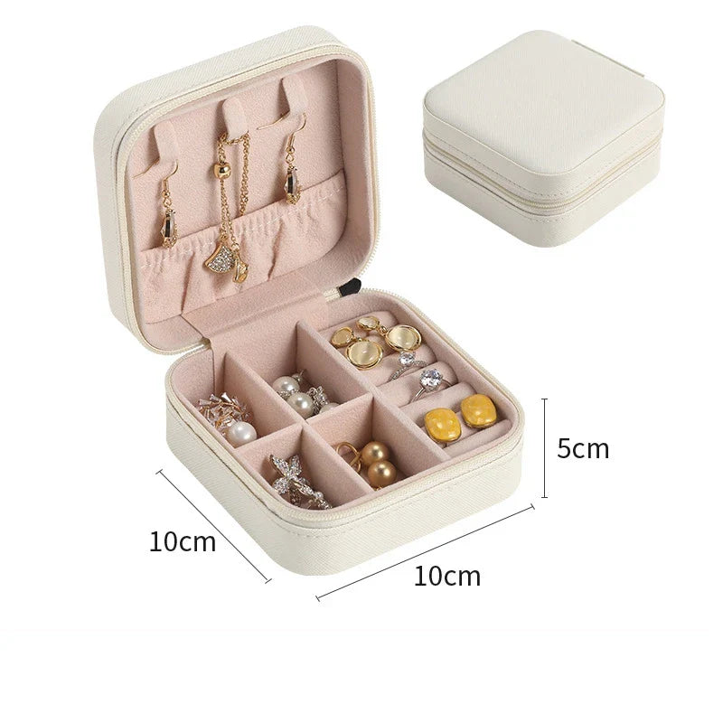 💍 Mini Jewelry Storage Box – Keep Your Sparkle Safe, Wherever You Go ✈️✨