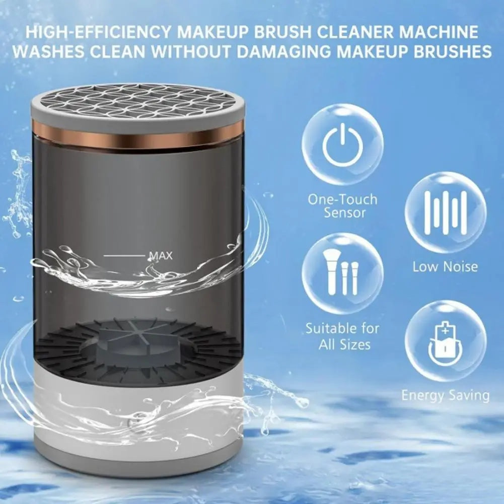 Cosmetic Brush Cleaner ✨ Multifunctional Electric 7000RPM USB-Powered 🌟 Automatic Dryer