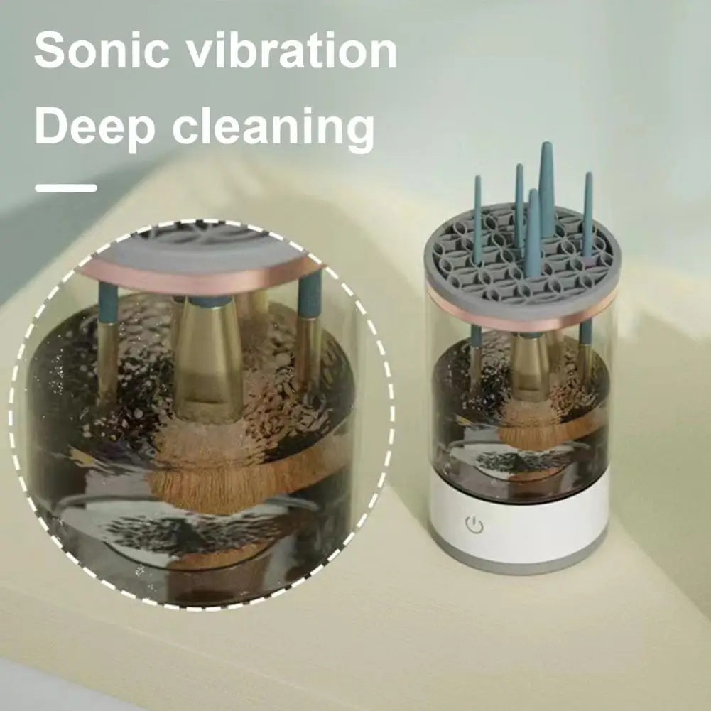 Cosmetic Brush Cleaner ✨ Multifunctional Electric 7000RPM USB-Powered 🌟 Automatic Dryer