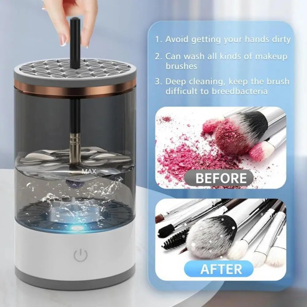 Cosmetic Brush Cleaner ✨ Multifunctional Electric 7000RPM USB-Powered 🌟 Automatic Dryer