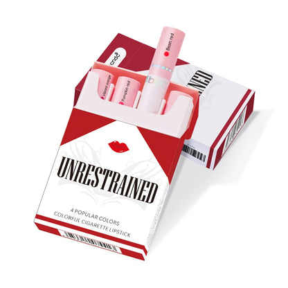 💄 Waterproof Matte Lipstick Set – 4 Stunning Reds | Long-Lasting & Creative 💋