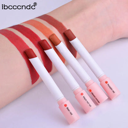 💄 Waterproof Matte Lipstick Set – 4 Stunning Reds | Long-Lasting & Creative 💋