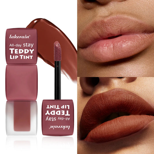 Teddy Tint PlushKiss – All-Day Velvet Lip Glam Lakerain Makeup Store